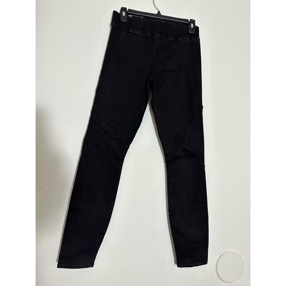 RARE Mother elastic waist exposed seam legging jeans - Picture 3 of 8